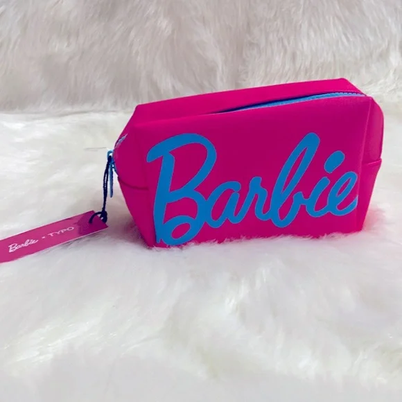 Barbie x Typo Barbie Cosmetic Bag NWT Excellent Condition - Picture 6 of 10